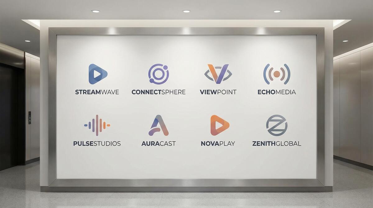 女神视频合作品牌Logo墙